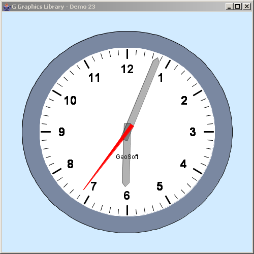 java-clock
