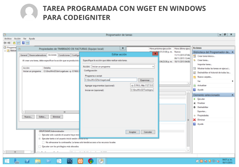 wget-windows-codeigniter